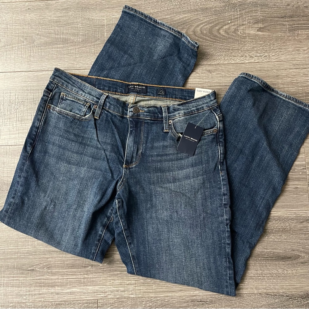 Lucky Brand Easy Rider Mid Rise Bootcut Jeans size 10 / 30x32 R